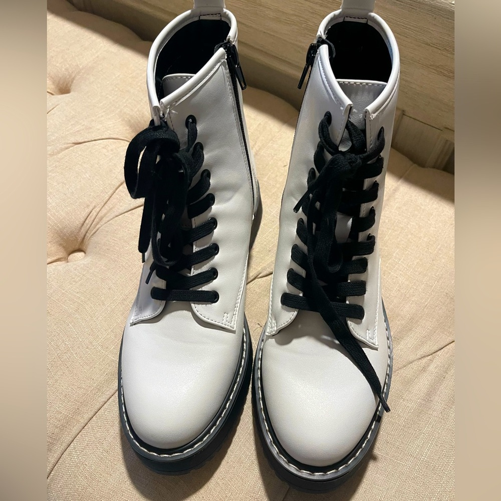 White boots